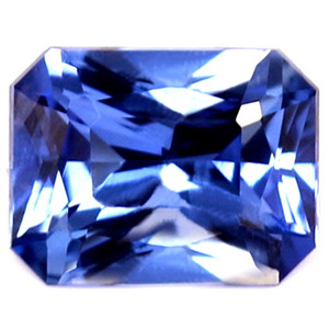 Emerald 0.59 Blue Sapphire - #1076111