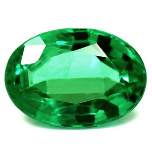 Oval 1.17 Green Emerald - #1075736