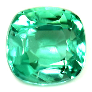 Cushion 0.89 Green Emerald - #1075655