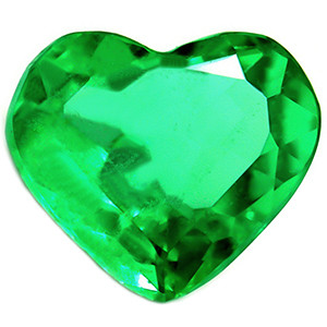 Heart 1.60 Green Emerald - #1075827