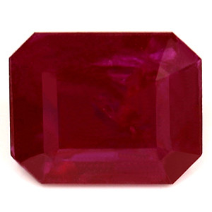 Emerald 0.70 Red Ruby - #1075595