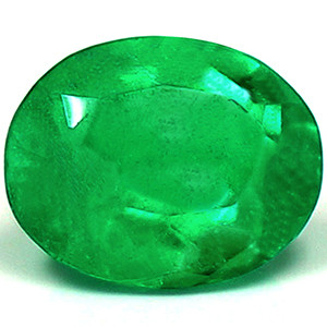 Oval 0.76 Green Emerald - #1076093