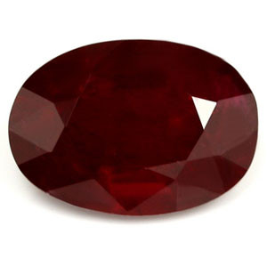 Oval 0.95 Red Ruby - #1076448