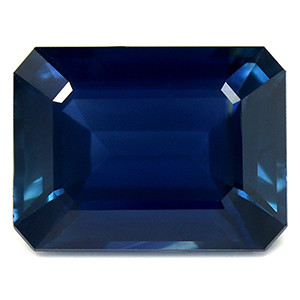 Emerald 3.32 Blue Sapphire - #1076839