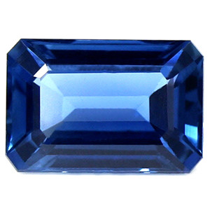 Emerald 0.69 Blue Sapphire - #1076957