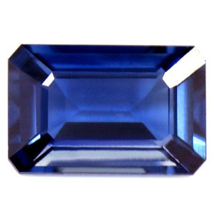 Emerald 0.58 Blue Sapphire - #1076959