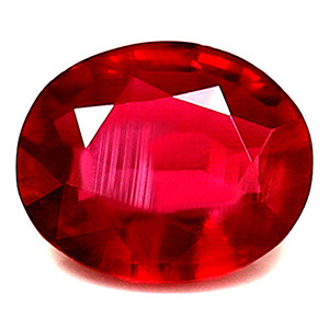 Oval 0.81 Red Ruby - #1076234