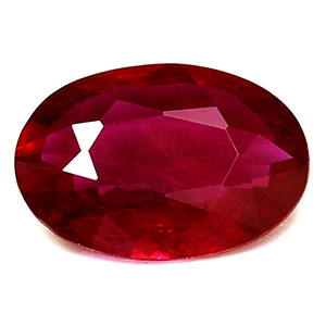 Oval 0.68 Red Ruby - #1076512