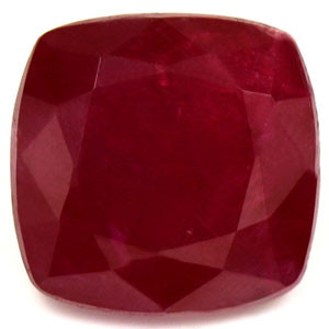 Cushion 1.64 Red Ruby - #1077308