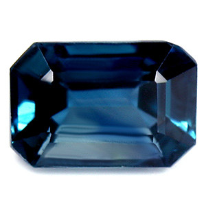 Emerald 0.87 Blue Sapphire - #1076782