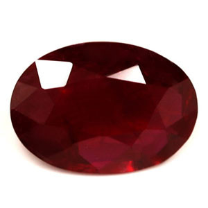 Oval 0.61 Red Ruby - #1076444