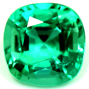 Cushion 0.91 Green Emerald - #1076937