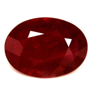 Oval 0.70 Red Ruby - #1076445
