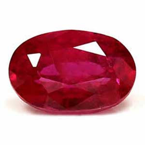 Oval 0.69 Red Ruby - #1076863