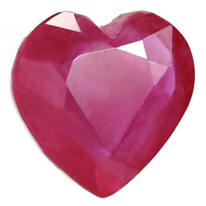 Heart 1.13 Red Ruby - #1076473