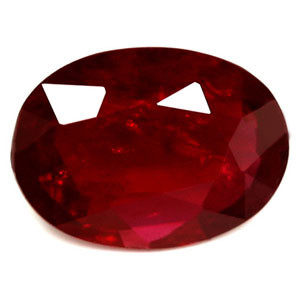 Oval 0.74 Red Ruby - #1076478