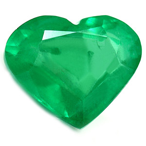 Heart 3.82 Green Emerald - #1077504