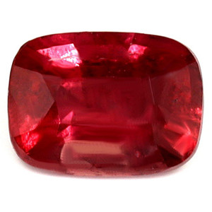 Cushion 0.65 Red Ruby - #1076791