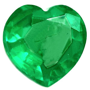 Heart 1.70 Green Emerald - #1077154