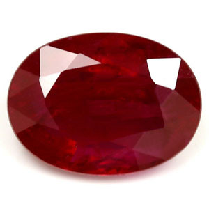 Oval 1.10 Red Ruby - #1076505