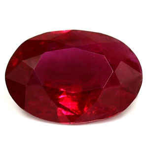 Oval 0.71 Red Ruby - #1076510