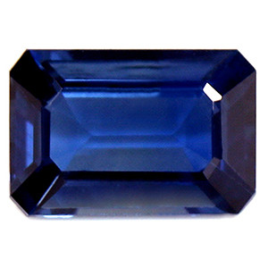 Emerald 0.56 Blue Sapphire - #1076955