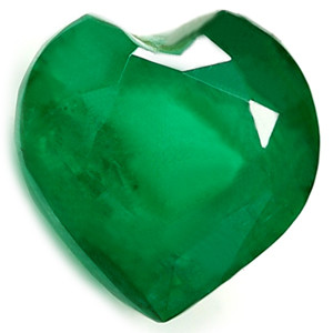 Heart 0.92 Green Emerald - #1076908
