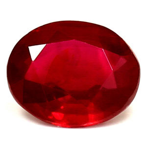 Oval 0.72 Red Ruby - #1077247