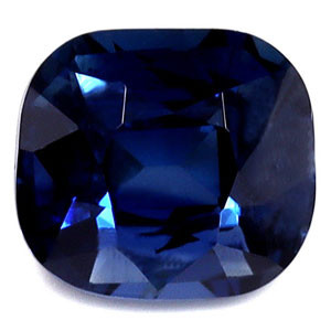 Cushion 1.00 Blue Sapphire - #1078351