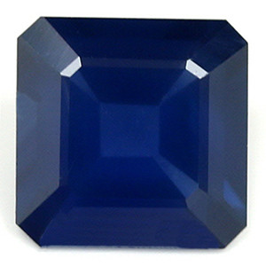 Emerald 0.74 Blue Sapphire - #1076531