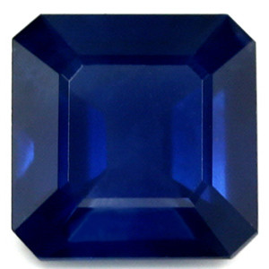 Emerald 0.72 Blue Sapphire - #1076529