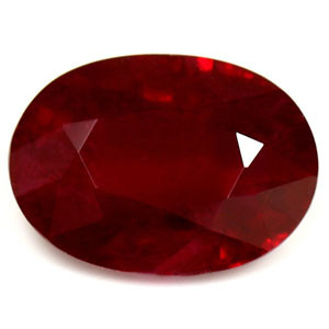 Oval 0.98 Red Ruby - #1076482