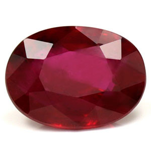 Oval 0.99 Red Ruby - #1076485