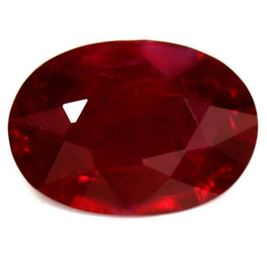 Oval 0.73 Red Ruby - #1076483
