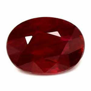Oval 0.92 Red Ruby - #1076487