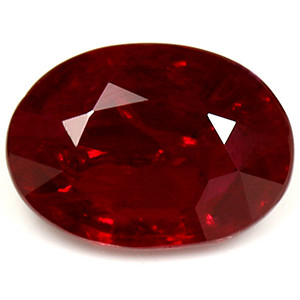 Oval 0.91 Red Ruby - #1076498