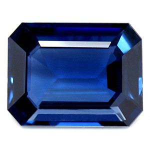 Emerald 1.65 Blue Sapphire - #1076556