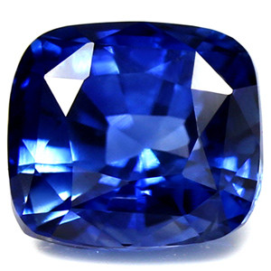 Cushion 1.38 Blue Sapphire - #1076980