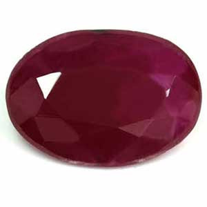 Oval 0.90 Red Ruby - #1078124