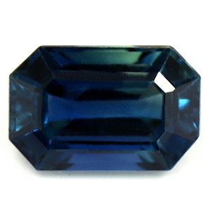 Emerald 0.72 Blue Sapphire - #1077051