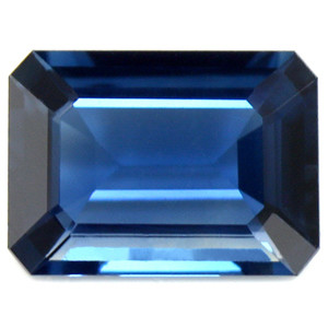 Emerald 0.98 Blue Sapphire - #1076719