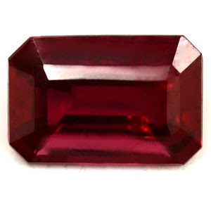 Emerald 0.61 Red Ruby - #1077899