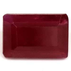 Emerald 0.89 Red Ruby - #1078266