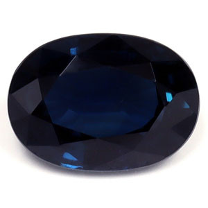 Oval 1.27 Blue Sapphire - #1079157