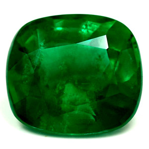 Cushion 3.84 Green Emerald - #1077354