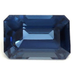 Emerald 0.78 Blue Sapphire - #1079225