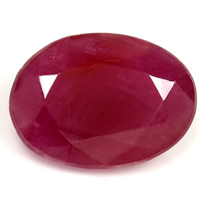 Oval 1.32 Red Ruby - #1078220