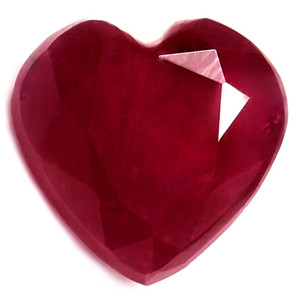 Heart 1.37 Red Ruby - #1077953