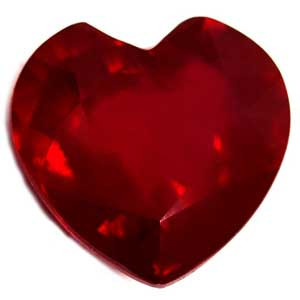 Heart 6.47 Red Ruby - #1078806