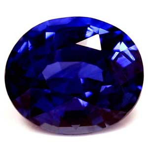 Oval 0.74 Blue Sapphire - #1078553